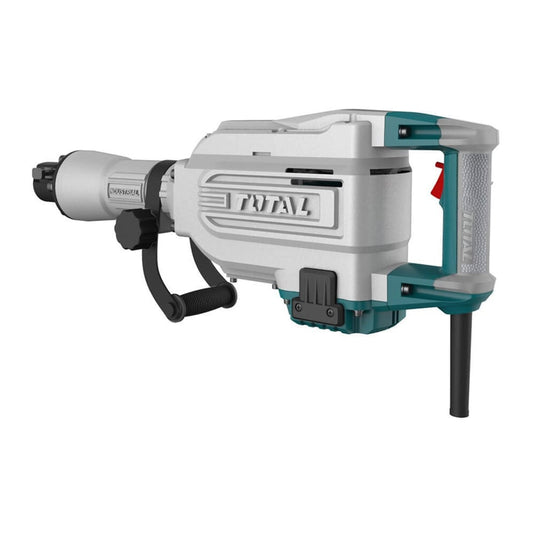 MARTILLO DEMOLICION TOTAL 1700W / 45J + 2 CINCELES 16KGS (TH215456)