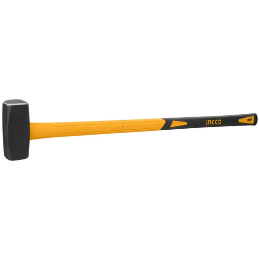 COMBO ACERO FORJADO MANGO FV ANTIDESLIZANTE 4000GR MANGO LARGO 90CM INGCO (HSTH03498)