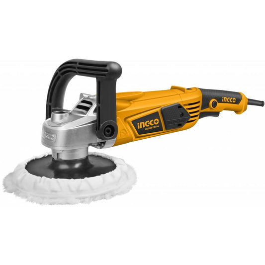 PULIDORA 7´´ 1400W CON ADAPTADOR Y BONETE INGCO (AP14008)