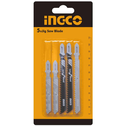SET SEGUETAS INGCO 5 PZAS MADERA-METAL-ALUMINIO (AKJ0051)