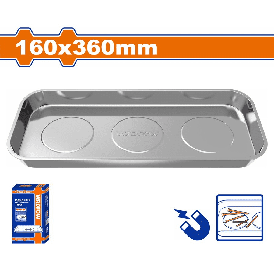 BANDEJA MAGNETICA 160X360MM WADFOW (WMC6003)