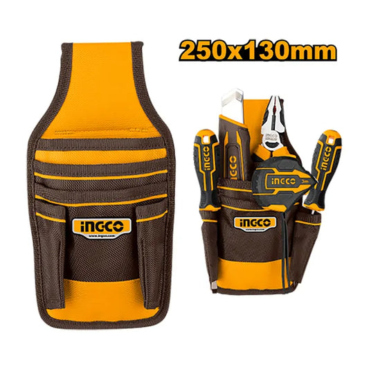 PORTA HERRAMIENTAS PARA CINTURON 5 BOLSILLOS 5KG INGCO (HTBP040128)