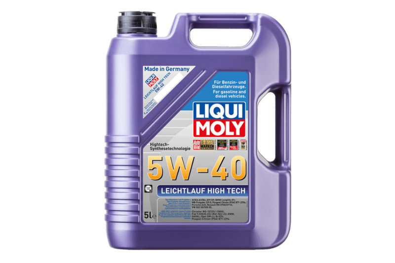 LIQUI MOLY LEICHTLAUF HIGH TECH 5W-40 5 LTS.