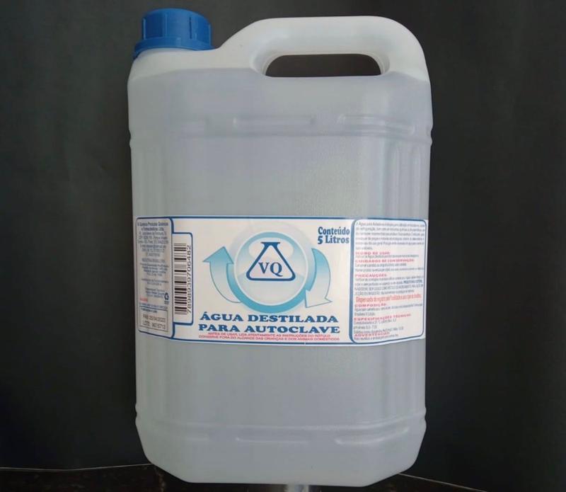 SOQUIPRA AGUA DESTILADA B-5LTS.