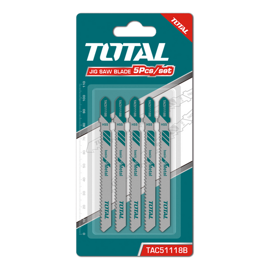 SET SEGUETAS TOTAL 5 PZAS METAL 50MM (TAC51118B)