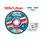 DISCO DE CORTE METAL ABRASIVO TOTAL 5´´ X 1.2MM (TAC2211253)