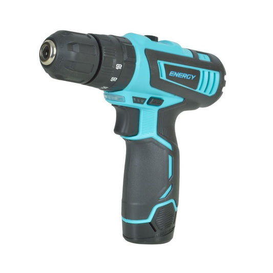 TALADRO PERCUTOR 10MM 12V INALAMBRICO ENERGY (DDI10/1/12 C1)