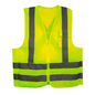 CHALECO FLUORESCENTE SECURITY AMARILLO CON CINTAS REFLECTANTES