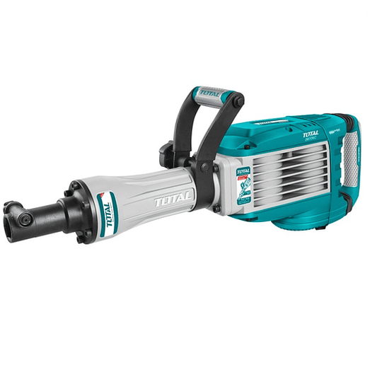 MARTILLO DEMOLICION TOTAL 1700W / 50J + 2 CINCELES 16KGS (TH217506)