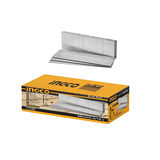 CAJA DE CLAVOS 5000 UN. 30mm INGCO (ANA18301)