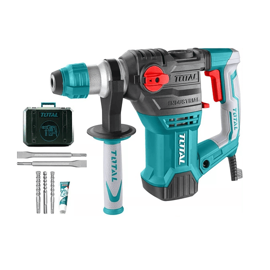 ROTOMARTILLO SDS PLUS 1500W + 3 BROCAS/2 CINCELES TOTAL (TH115326)