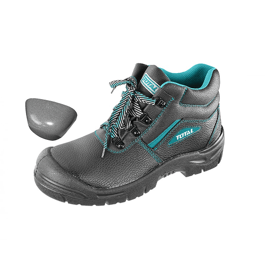 ZAPATOS DE SEGURIDAD NRO 42 CON PUNTA DE ACERO - NEGRO (TSP202SB.42)