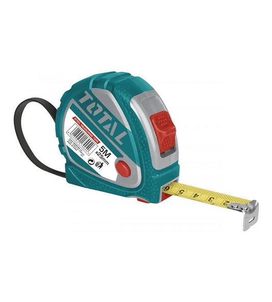 HUINCHA - CINTA METRICA DE ACERO TOTAL 5M - 25MM (TMT126052)