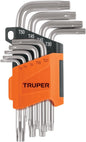 LLAVES TORX TRUPER 9 PIEZAS (TORX-9)