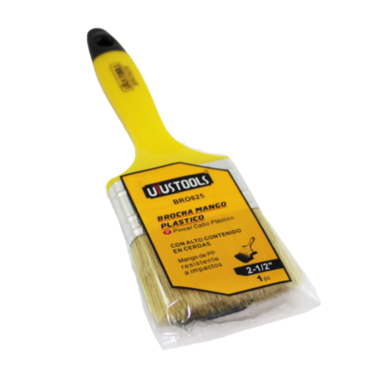 BROCHA 2 MGO PLASTICO UYUSTOOLS (BRO602)