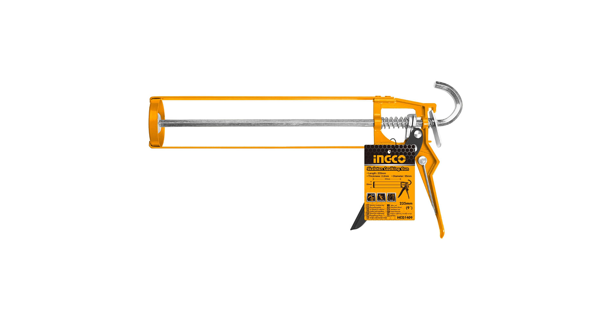 PISTOLA CALAFATERA 9´´ INGCO (HCG1409)