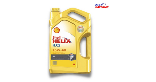 SHELL HELIX HX5 15W-40 B-4 LTS.