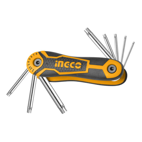 LLAVERO TORXS T9-T40 INGCO (HHK14083)
