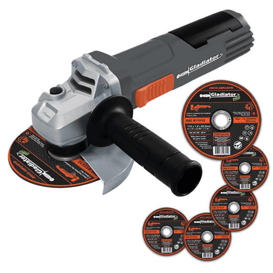 ESMERIL ANGULAR GLADIATOR 4 1/2´´ 800W (AA615/5/220)