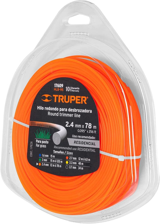NYLON PARA DESBROZADORA TRUPER 2.4 mm (HTA-95)