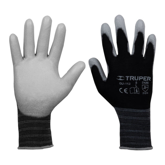 GUANTE NYLON POLIURETANO L TRUPER(GU-113)
