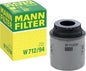 FILTRO ACEITE MANN W 712/94