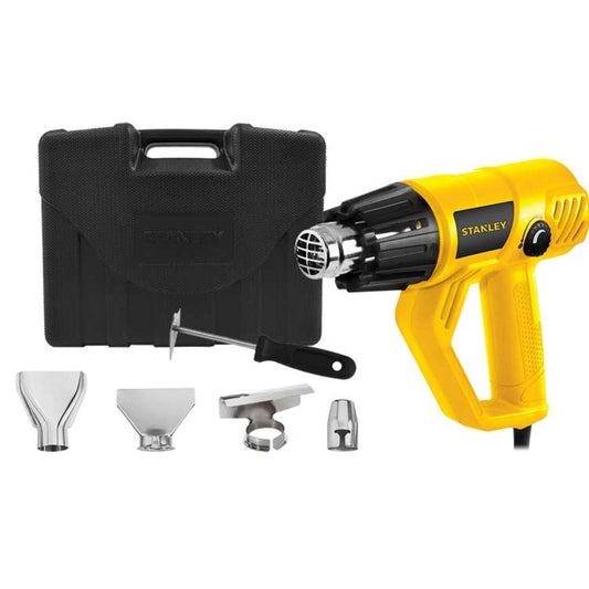 KIT PISTOLA CALOR STANLEY 1800 W + 5 ACCESORIOS (STXH2000K-B2C)