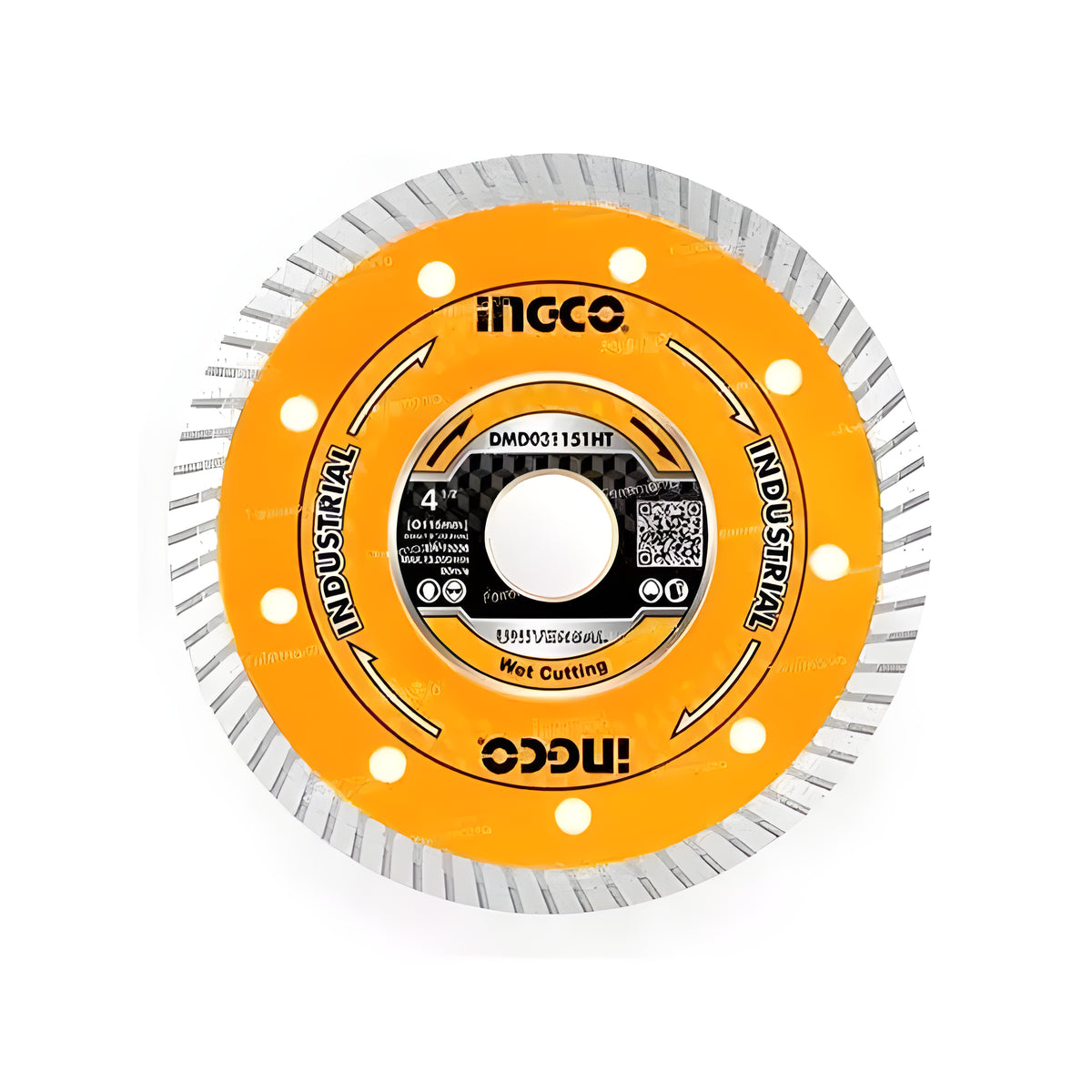 DISCO DIAMANTADO TURBO ULTRAFINO 115X0.8MM INGCO (DMD031151HT)