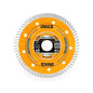 DISCO DIAMANTADO TURBO ULTRAFINO 115X0.8MM INGCO (DMD031151HT)