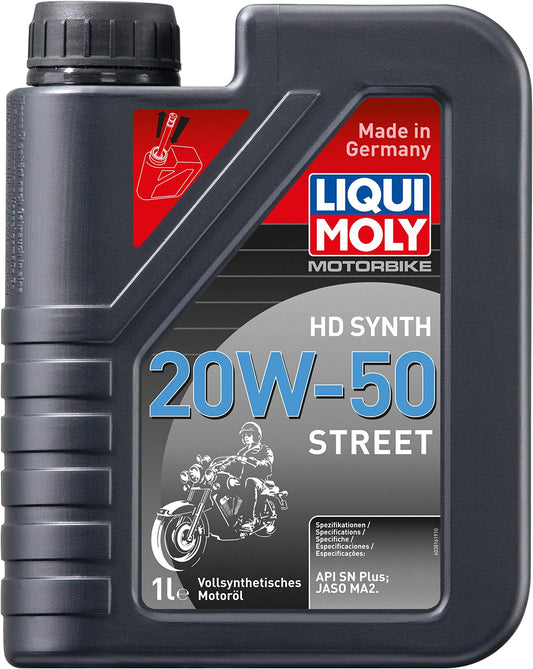 LIQUI MOLY MOTORBIKE 4T 20W-50 CIUDAD B-1 LT.
