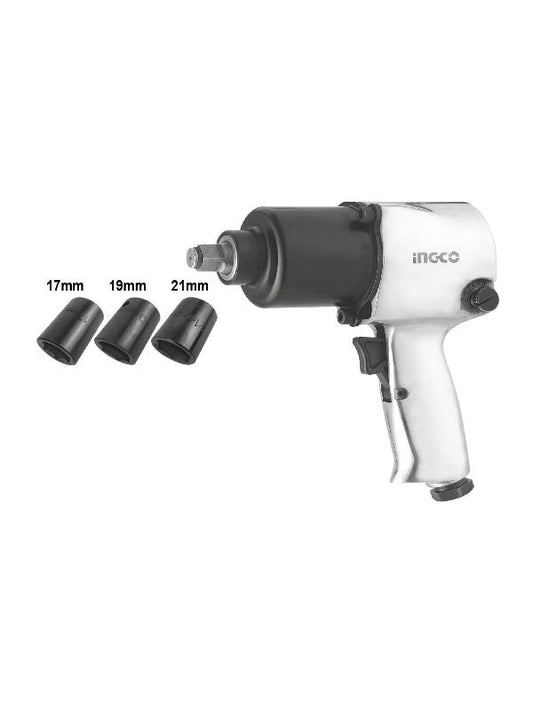 PISTOLA DE IMPACTO NEUMATICA 1/2´´ INGCO (AIW12562)