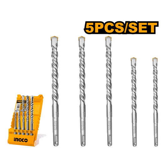 SET DE BROCAS SDS PLUS KIT 5 PCS (AKD2052)