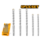 SET DE BROCAS SDS PLUS KIT 5 PCS (AKD2052)