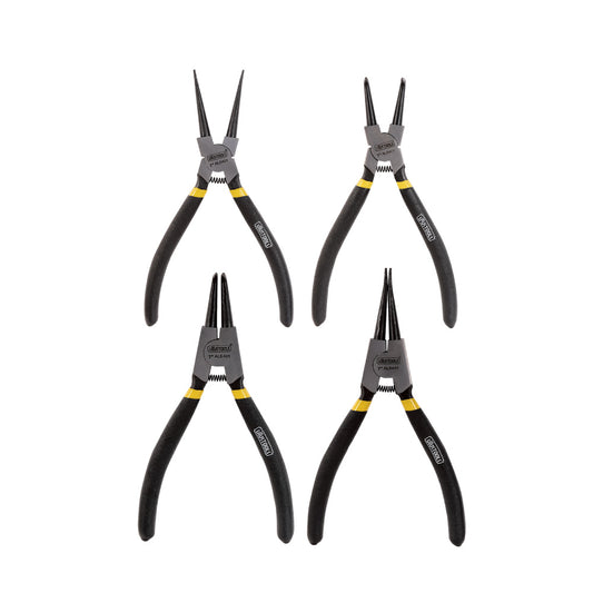 JUEGO 4 PCS ALICATES ANILLO 7'' INT - EXT UYUSTOOLS   (ALS401)