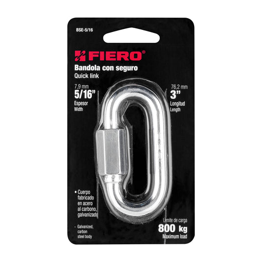 UNION DE CADENA FIERO 5/16 (BSE-5/16)