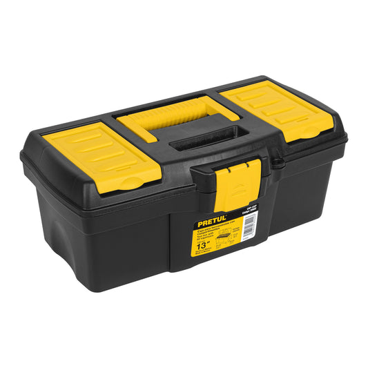 CAJA PLASTICA 13´´ PRETUL CON COMPARTIMIENTOS (CHP-13CP)