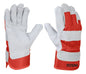 GUANTES CUERO DE VACA TOTAL MEDIO FORRO 10.5´´ (TSP14101)