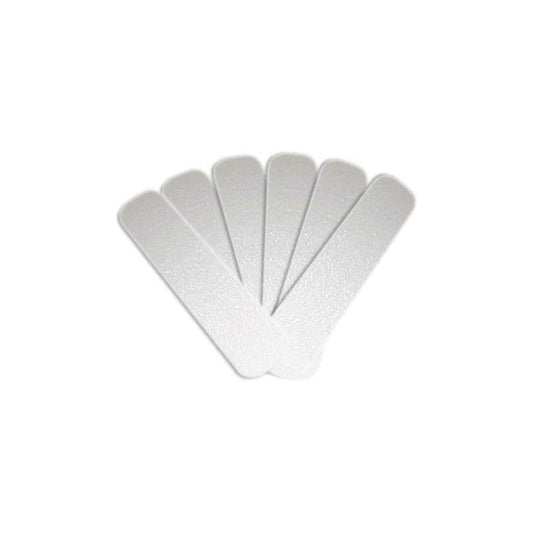 CINTA TRANSPARENTE ANTIDESLIZANTE TRUPER 6 UNID. 50MM X 23CM (CAD-TT)
