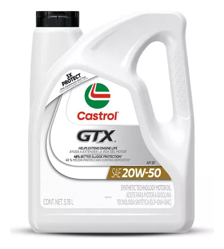 CASTROL GTX 20W-50 B-4 LTS.
