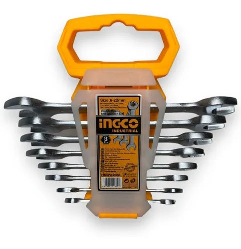 SET LLAVES PUNTA INDUSTRIAL 8 PZAS. 6-22MM INGCO (HKSPA2088)