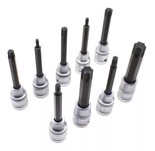 DADO TORX PROFESIONAL 9PCS TAIWAN 100MM   (DAX902)