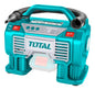 COMPRESOR DE AIRE AUTOMATICO TOTAL 20V - DIGITAL - S/BAT - S/CARGADOR (TACLI2002)
