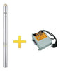 KIT BOMBA DE AGUA POZO PROFUNDO 0.75HP INGCO (DWP5501 + DWP5501-SB)
