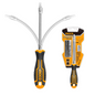 SET DE DESTORNILLADOR FLEXIBLE SL/PH/T 12 PIEZAS INGCO (AKSDFL1208)