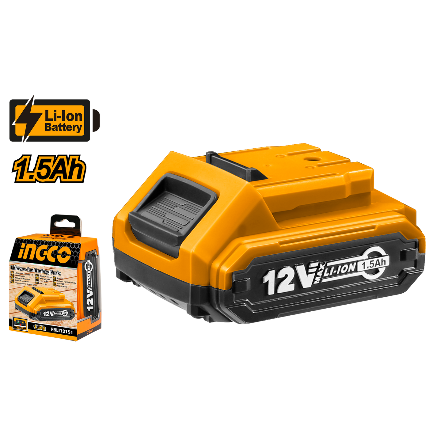 BATERIA 12V 1.5AH INGCO (FBLI12151)