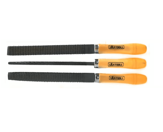 JUEGO ESCOFINA M/PLASTICO 8'' 3PCS UYUSTOOLS  (ESC309)