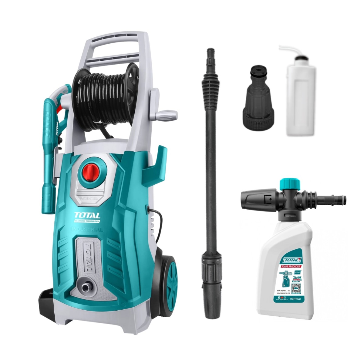 HIDROLAVADORA 2800W CON BOMBA DE COBRE TOTAL (TGT11266)