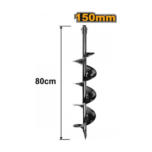BROCA PERFORADOR/AHOYADOR PARA TIERRA 150X800MM INGCO (GEA55221-2)