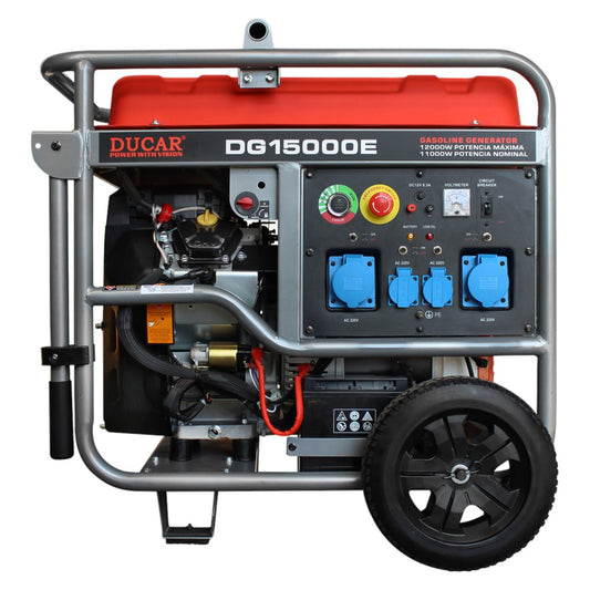 GENERADOR BENCINERO 11KW 220V DUCAR (DG15000E)