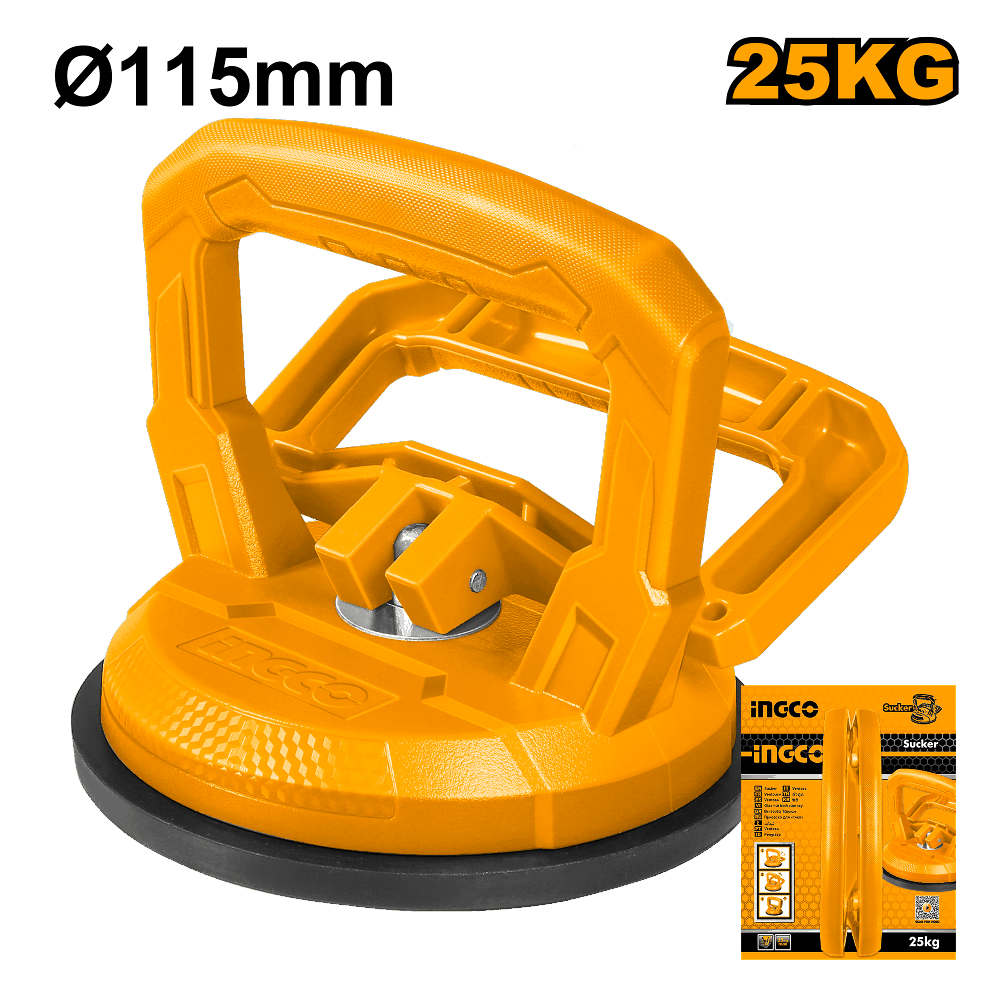 VENTOSA SIMPLE 115MM 25KG INGCO (HSU012501)